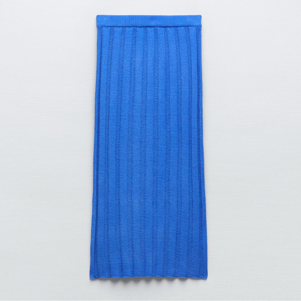 Zara ribbed knit skirt - Picture 7 of 9